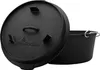 FireRocket Dutch Oven 9qt 8,5L ohne Füße Premium Gusseisen Produktbild-Vorschau 3