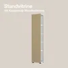 K-Möbel Glasvitrine stehend in Weiss (176x37x33 cm) mit 4 Produktbild-Vorschau 7