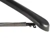 Close-up of a black clothes hanger on a white background. Produktbild-Vorschau