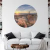 Nálepka Foto nálepka kolo Beach Seascape 3D Náhľad obrázku produktu 4