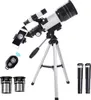Astronomie -Télescopes pour enfants Adultes Télescope de Voir les images du produit 1