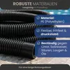 HAF Hochwertiger Pool Schwimmbadschlauch 32mm Blau 2 Meter Produktbild-Vorschau 3