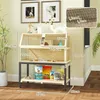 Gabbia in legno per criceti nani PawHut, 87 x 43 x 101 cm, Anteprima dell’immagine prodotto 3