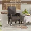 Yaheetech 2er Set Gartenstuhl aus Polyrattan, stapelbare Produktbild-Vorschau 7