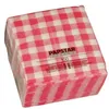 PAPSTAR Motivservietten "Vichy Karo" 330 x 330 mm rot 30 Produktbild-Vorschau 6