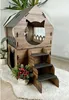 XL Katzenhaus Katzenhäuschen Katzenhütte Katzenhöhle Produktbild-Vorschau 3