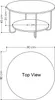 Skye Decor, Corro Coffee Table - White, Couchtische, Weiß, Produktbild-Vorschau 4