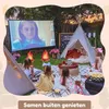 Homeblend Tenda tipi per bambini 120x120x150 cm – Tenda Anteprima dell’immagine prodotto 4