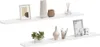 vidaXL Étagères murales 2 pcs. Blanc 100x9x3 cm Voir les images du produit 4