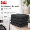 Betz 4 Stück Handtücher 50x100 cm BERLIN 100% Baumwolle  Produktbild-Vorschau 6