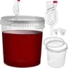 Secchio di fermentazione KADAX 33L, set trasparente con Anteprima dell’immagine prodotto 9