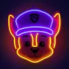 Lampada a sospensione in plexiglass LED Paw Patrol - Anteprima dell’immagine prodotto 2