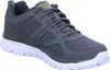 A single gray Skechers sneaker is shown from a side-angle against a white background. Anteprima dell’immagine prodotto