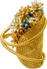 Brosche Gold 750 18K Diamanten 0.40ct Lupenrein Produktbild-Vorschau 3