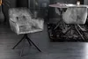 riess-ambiente Design Stuhl LOFT dunkelgrau Samt drehbar Produktbild-Vorschau 4
