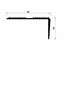 Alu L-Profil Treppe Fliesenschiene Laminat matt L300cm Produktbild-Vorschau 2