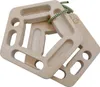 Three wooden climbing training grips are stacked on top of each other, with a rope threaded through the top one. Podgląd zdjęcia produktu