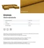 Gelb Ohrensessel aus Velours Falco 86 cm Sessel mit Produktbild-Vorschau 8