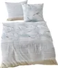 A bedding set with a seagull pattern. Produktbild-Vorschau