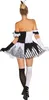 dressforfun® Frauenkostüm Black White Skeleton Produktbild-Vorschau 2