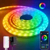 RGBIC Neon Led Strip 5m, LED Streifen Silikon Lichtstreifen Produktbild-Vorschau 1