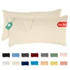 Jersey Kissenbezug 2er Set 40x60 cm 100% Baumwolle Creme Produktbild-Vorschau 1