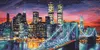 Mosaico de diamantes, Nueva York, Puente de Brooklyn, 30x40 Vista previa de la imagen del producto 1