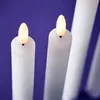 Set 4-teilig - LED Stabkerze - Echtwachs/Kunststoff/LED - Produktbild-Vorschau 8