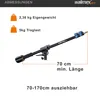 Walimex pro Galgen mit Gegengewicht 70-183cm Produktbild-Vorschau 3