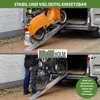TRUTZHOLM 1 x Alu Auffahrrampe 200 x 22 cm 200 kg gelocht Produktbild-Vorschau 7
