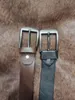 Ledergürtel 4 cm – Echtleder, Herren/Damen, Schnalle, Braun Produktbild-Vorschau 2