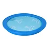 A round blue vacuum cleaner filter with a light blue mesh screen. Produktbild-Vorschau