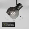 hoftronic LED-Deckenleuchte 2 Spots Rauchglas Schwarz E14 Produktbild-Vorschau 6
