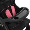 Tandem-Kinderwagen Stahl Rosa und Schwarz Produktbild-Vorschau 8