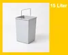 Hailo Seau intérieur 1080979 gris clair 15 L 230 x 220 x Voir les images du produit 2