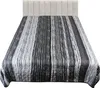 Tagesdecke Überwurf Bettüberwurf 220x240 Grau Schwarz Produktbild-Vorschau 3