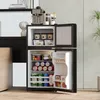 Merax 60L Minikühlschrank mit Gefrierfach 22L, Glastür & Produktbild-Vorschau 4