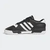 Männer Adidas Rivalry Low Leder Turnschuhe schwarz 42 2/3 Produktbild-Vorschau 4