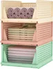 Yorbay Schubladenbox, 3er Set, Stapelbare Kleiderschrank Produktbild-Vorschau 1