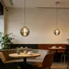 Lampe suspendue ZMH en verre, 1 ampoule, lampe de table à Voir les images du produit 3