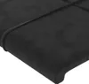 Kopfteile Schwarz 160x5x78/88 cm Samt Produktbild-Vorschau 4