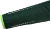 A close-up view of a dark green sleeve with reflective dots and a neon green cuff. Náhľad obrázku produktu