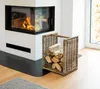 Westmann Rotin Panier à bois pour cheminée Costa Naturel Voir les images du produit 3