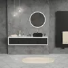 LuxeBath Waschbecken Aufsatzwaschbecken Eckig, 41,5x36x13 Produktbild-Vorschau 8