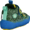 A rear-side view of a child's shoe. Voir les images du produit