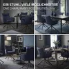 ML-Design Esszimmerstühle drehbar 4er Set Dunkelblau Produktbild-Vorschau 6