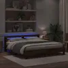 vidaXL Bettrahmen mit Kopfteil Altholz 200 x 200 cm Produktbild-Vorschau 3