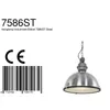 Steinhauer - lampada a sospensione - Bikkel - acciaio - Anteprima dell’immagine prodotto 15