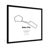 MuchoWow® Gerahmtes Poster Formel 1 - Baku - Rennstrecke Produktbild-Vorschau 1