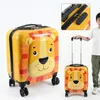Kinderkoffer Handgepäck Trolley mit Zahlenschloss - Produktbild-Vorschau 1